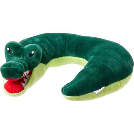 Critter Collection Travel Pillow (For Boys and Girls) in Alligator