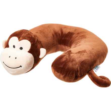 Critter Collection Travel Pillow (For Boys and Girls) in Monkey