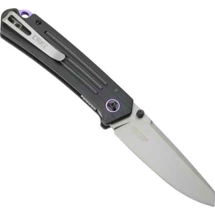 CRKT Montosa Folding Knife - 3.25” in Black/Silver