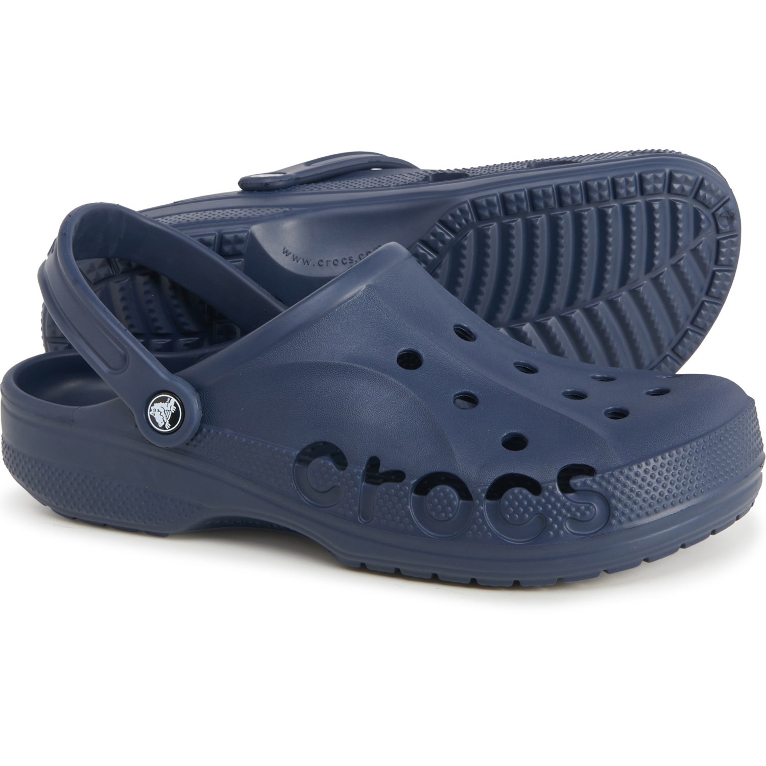 crocs navy blue mens