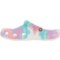 90FHG_4 Crocs Classic Tie-Dye Graphic Clogs (For Men and Women)