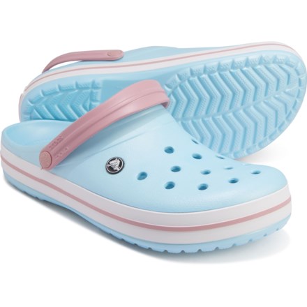 powder blue crocs