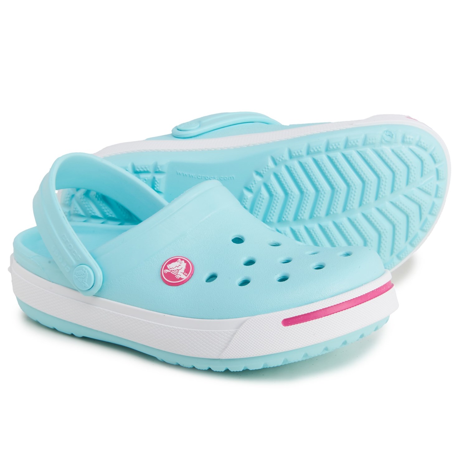 Crocband ice best sale blue white