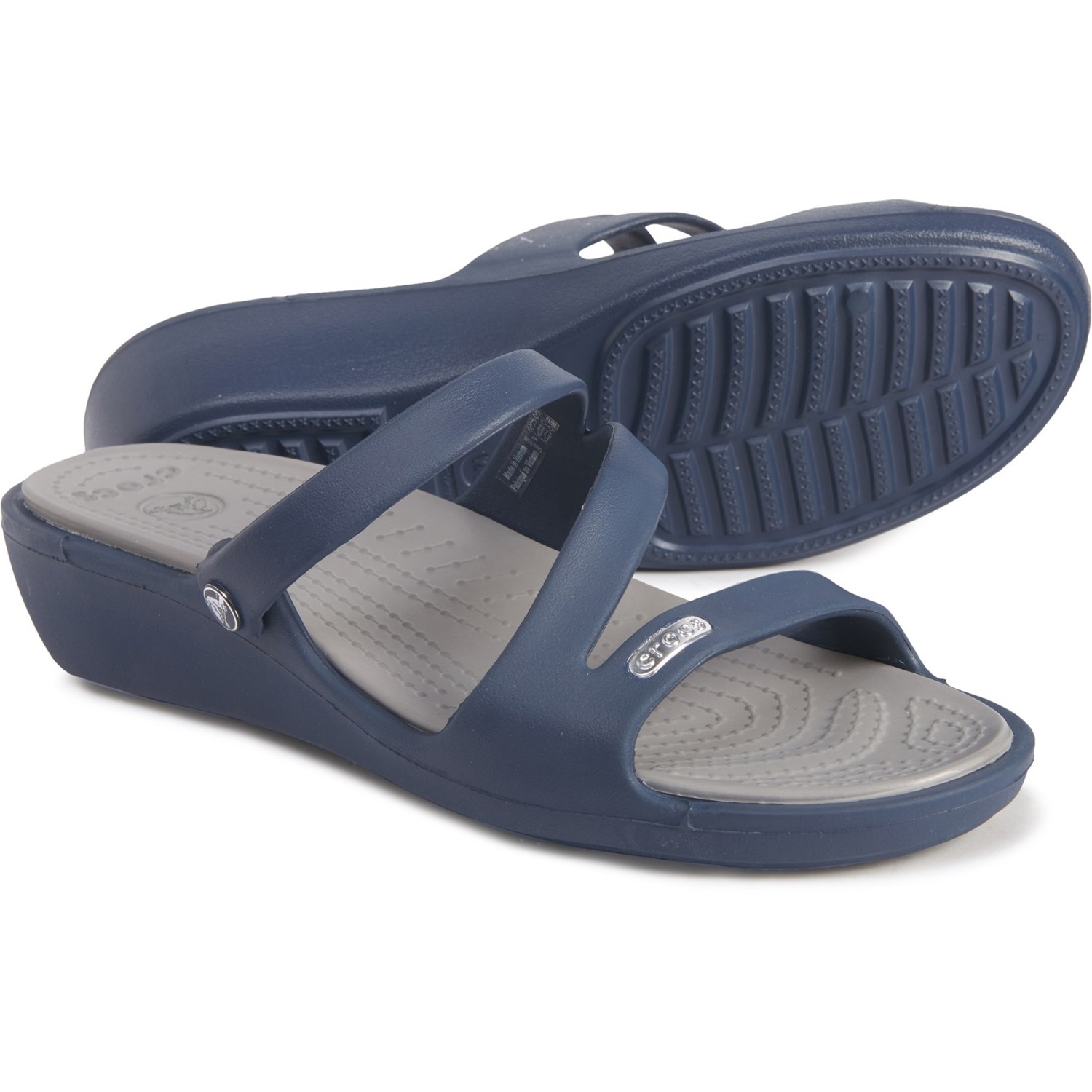 crocs smoke navy