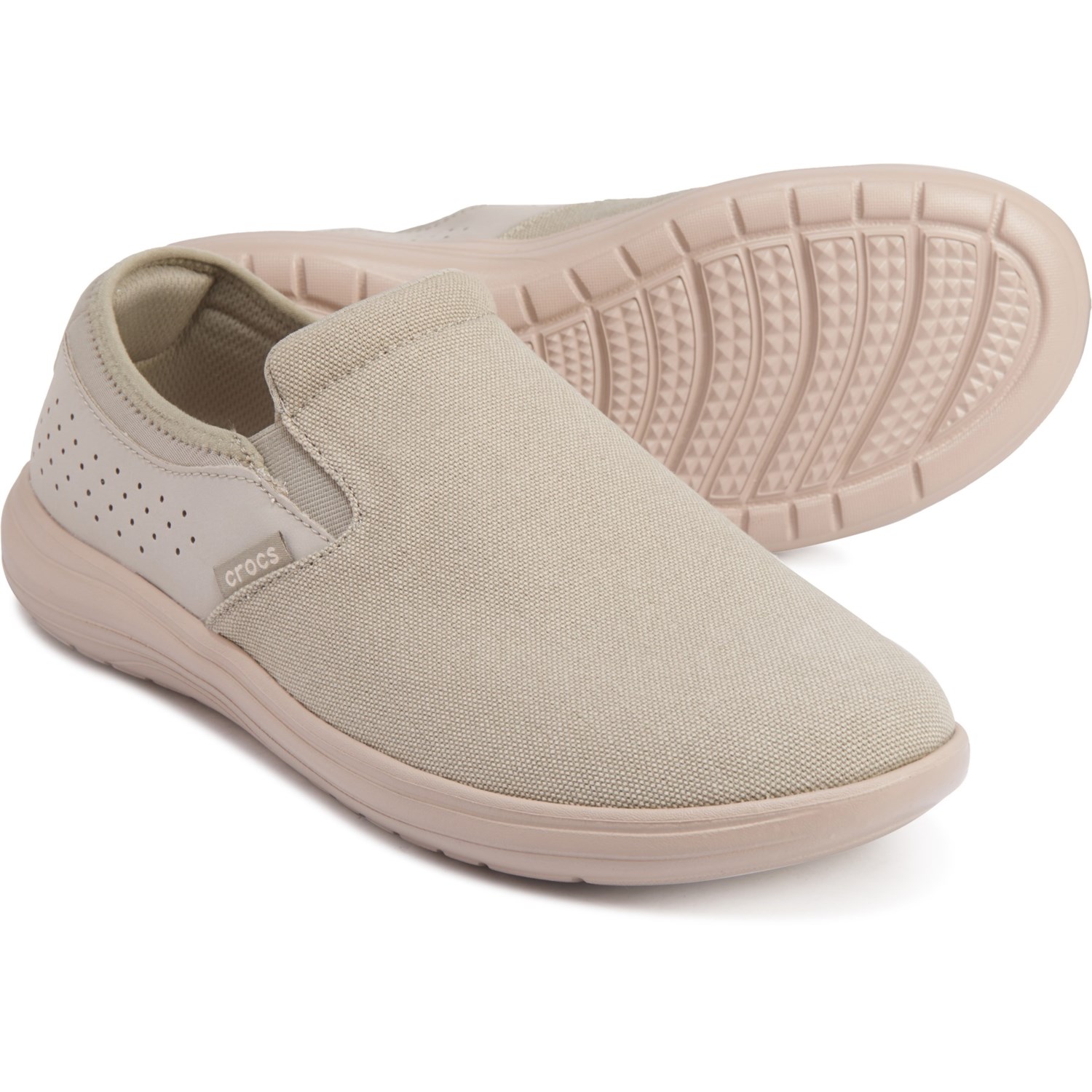 crocs men's canvas shoes