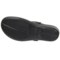 624RJ_3 Crocs Sanrah Hammered Metallic Wedge Flip-Flops (For Women)