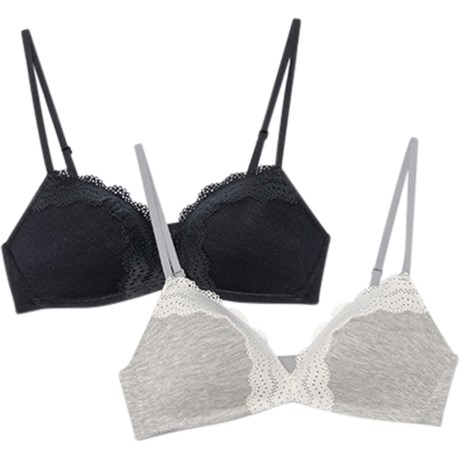 Cuddl Duds Comfy Wire-Free Bra - 2-Pack