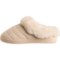 7TYFX_4 Cuddl Duds Corduroy Faux-Fur Cuffs Slippers (For Women)