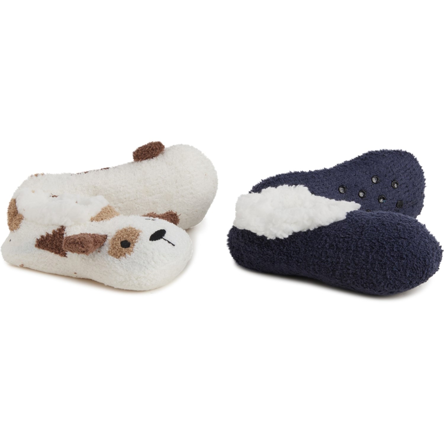 Cuddl Duds Fleece Slippers - 2-Pack (For Boys)