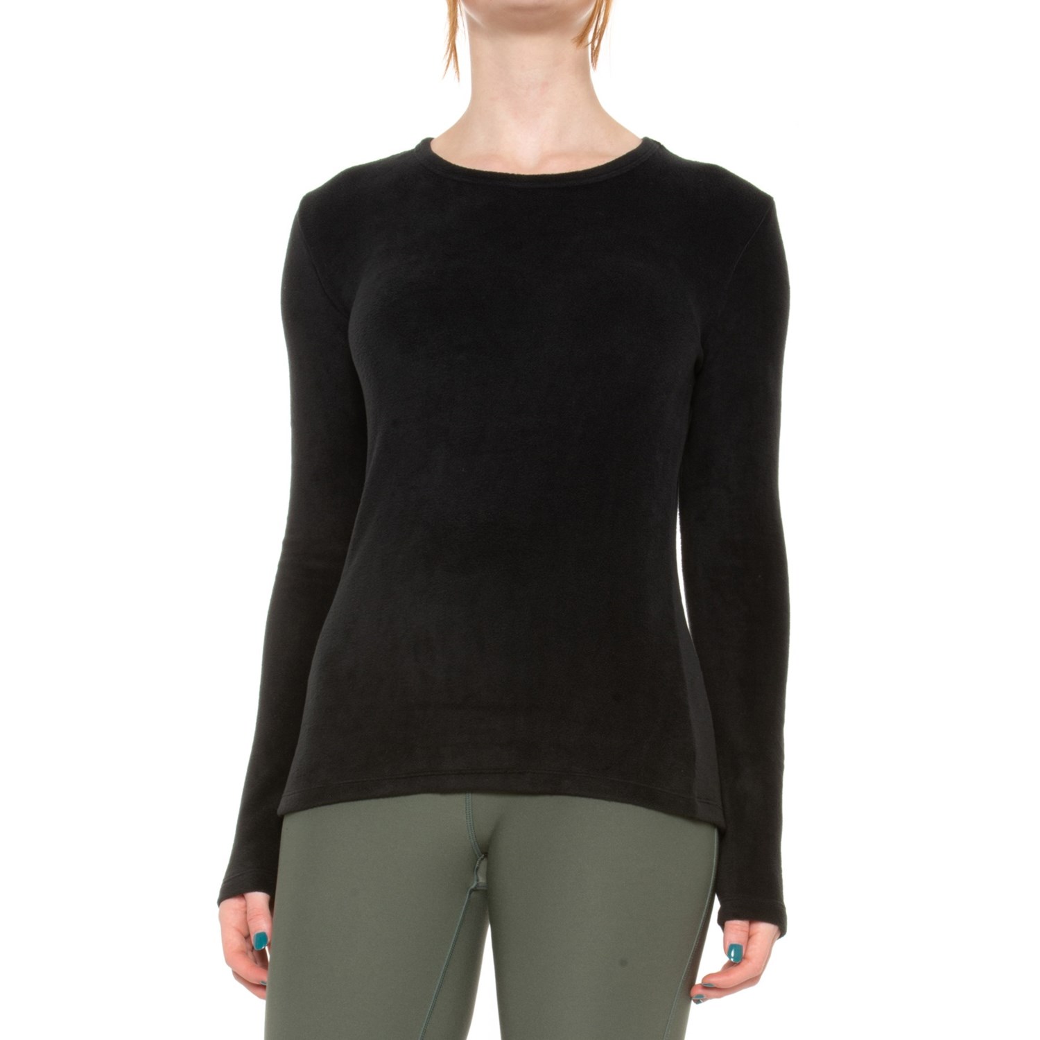 Cuddl Duds FleeceWear Stretch Base Layer Top (For Women)