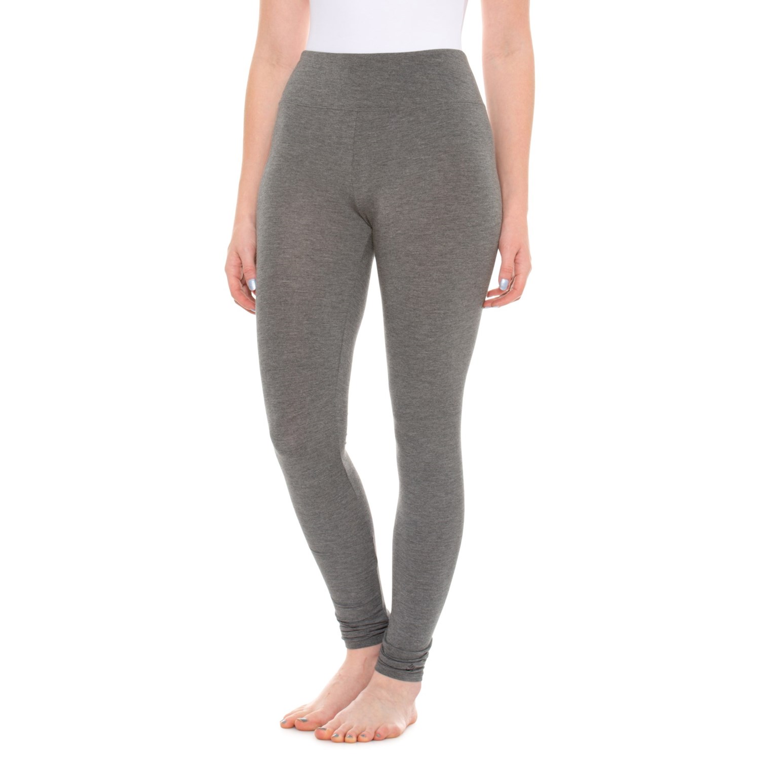 Legging Cuddl Duds SoftKnit Couleur : Gris Bruyère Femme Taille L NEUF