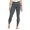 Cuddl Duds SoftWear High-Waisted Leggings in Black Check