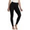 Cuddl Duds SoftWear High-Waisted Leggings in Black