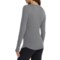 4CWUU_2 Cuddl Duds SoftWear Ribbed Henley Base Layer Top - Long Sleeve