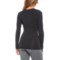 453TC_2 Cuddl Duds SoftWear Stretch Modal Shirt - V-Neck, Long Sleeve (For Women)