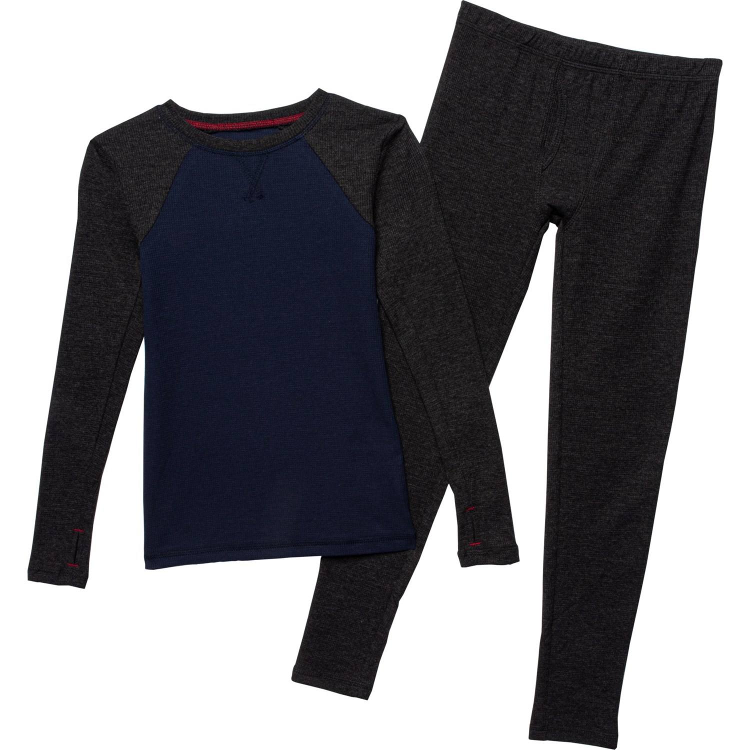 Cuddl Duds Thermal Performance Raglan Base Layer Set (For Big Boys)