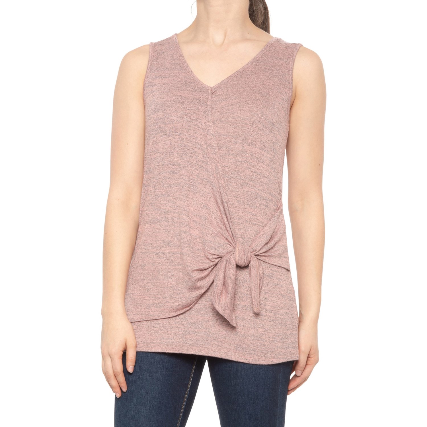 Cupio Blush Side-Tie V-Neck Tank Top (For Women) - Save 65%