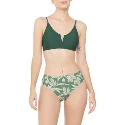 Cupshe Floral Bikini Set in Green