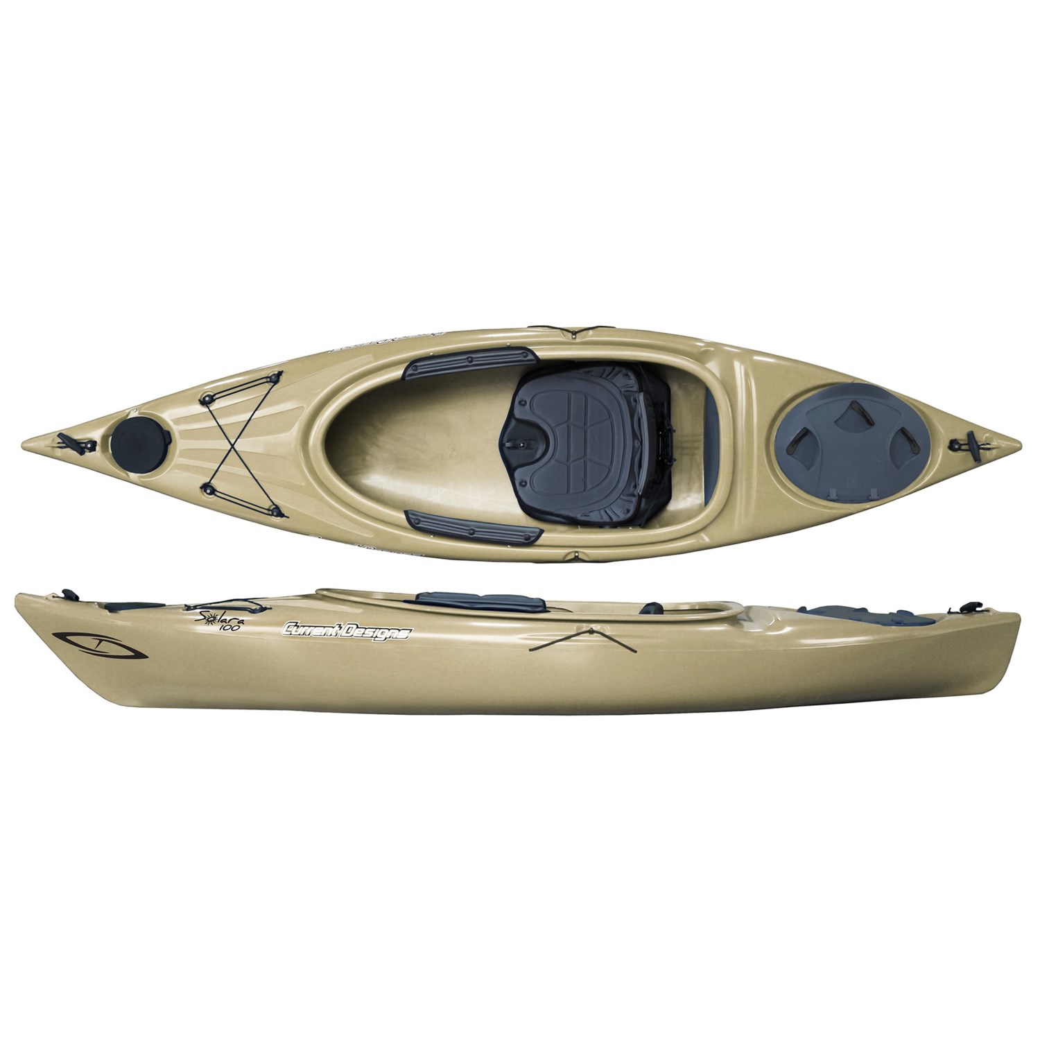 Current Designs Solara 100 Roto Recreational Kayak   10' 6349A 20