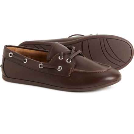Cushionaire Anchor Boat Shoes (For Women) in Dark Brown