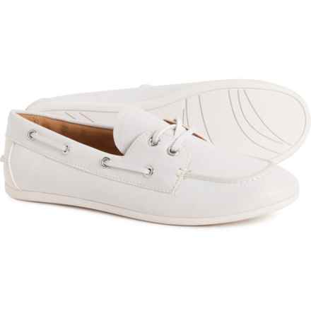 Cushionaire Anchor Boat Shoes (For Women) in White