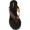 12KD0_2 Cushionaire Bera Jelly Wedge Thong Sandals (For Women)