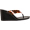 12KD0_3 Cushionaire Bera Jelly Wedge Thong Sandals (For Women)