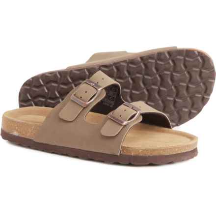 Cushionaire Boys and Girls Lane Jr. Sandals in Brown