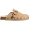 7ACVF_3 Cushionaire Bronco Faux Fur-Lined Clogs - Suede (For Women)