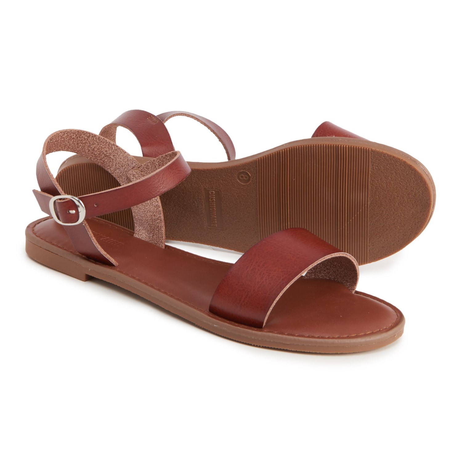 cushionaire platform sandals