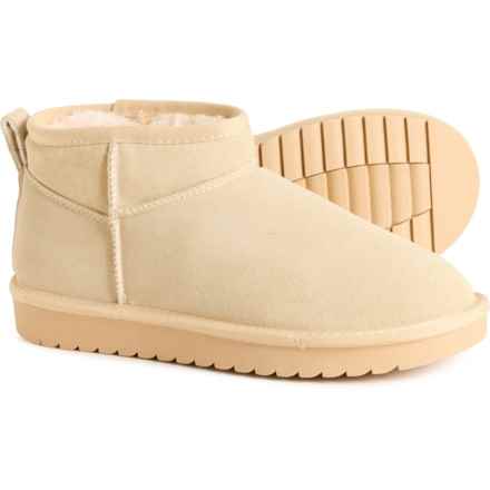 Cushionaire Hip-2 Shearling Boots - Suede (For Women) in Sand