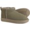Cushionaire Hip Cozy Faux Shearling Ankle Boots - Suede (For Women) in Grey