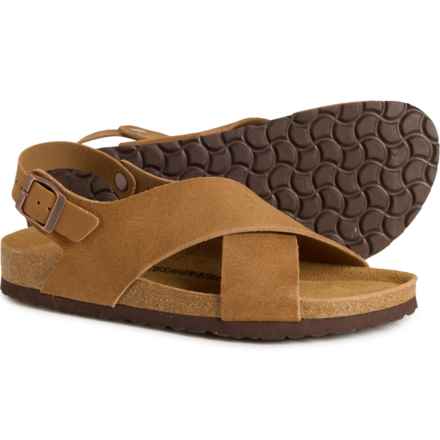 Cushionaire Laurel Sandals - Suede (For Women) in Camel