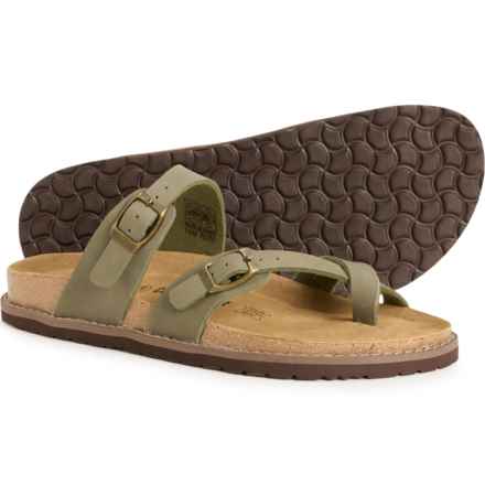 Cushionaire Pluto Sandals (For Women) in Olive