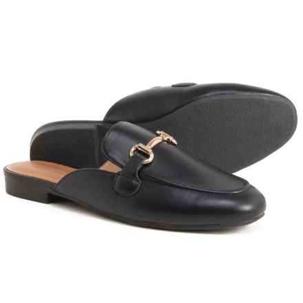 Cushionaire Yates Slip-On Mule Shoes (For Women) in Black