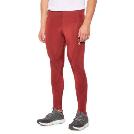 CW-X Endurance Generator Joint & Muscle Support Compression Tights (For Men) in Syrah