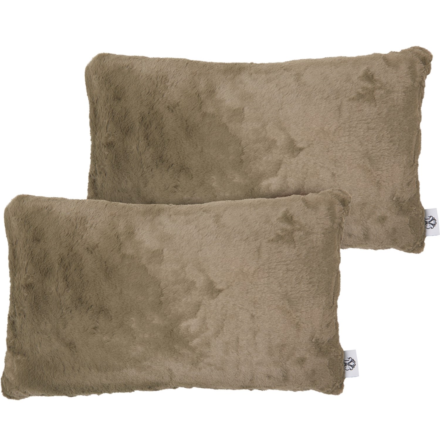 CXL by Christian Lacroix FauxFur Throw Pillows 2Pack, 14x24” Save 28