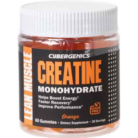 CYBERGENICS Creatine Gummies - 60-Count in Multi