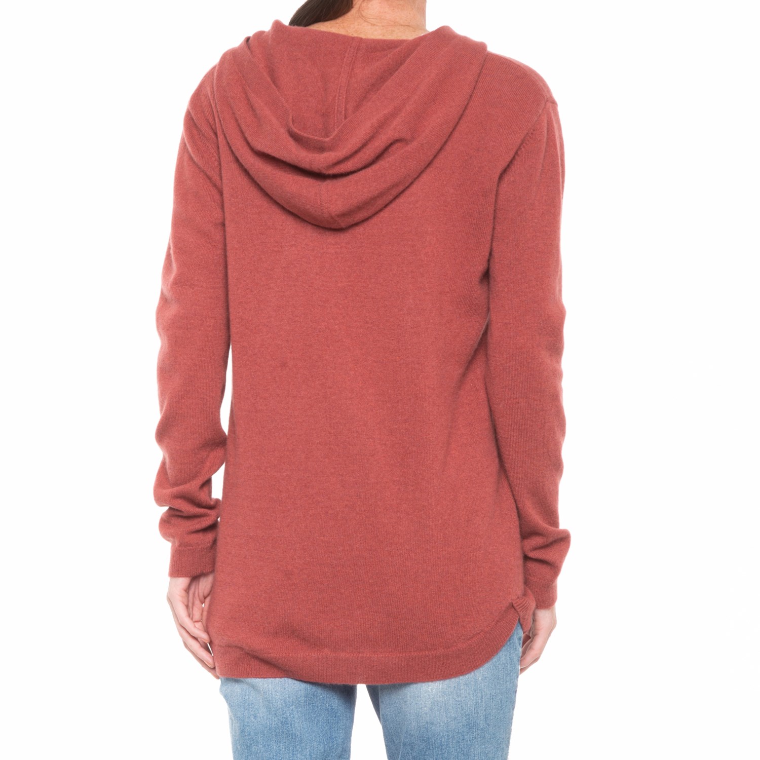 cashmere pullover hoodie