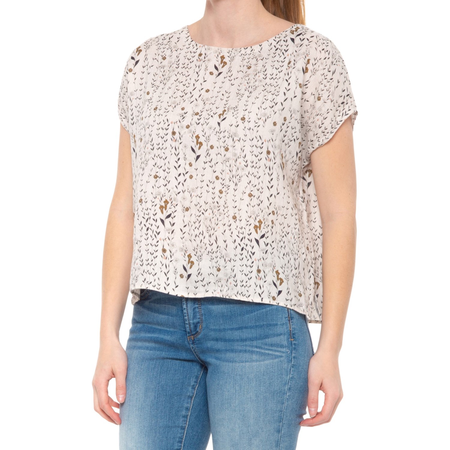 Cynthia Rowley 100% Linen Emma Button-Back Shirt (For Women) - Save 22%