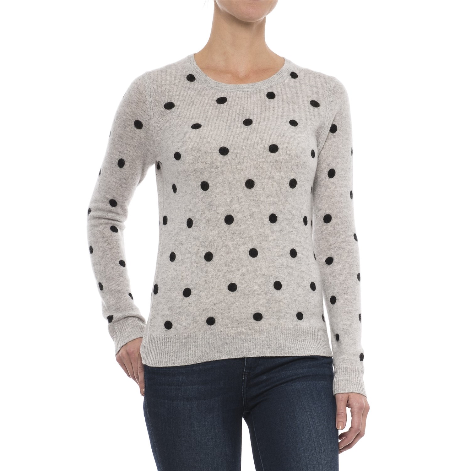 Cynthia Rowley Dot Cashmere Sweater (For Women) - Save 66%