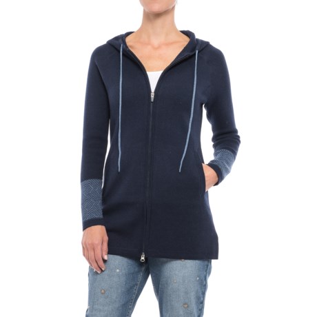 Cynthia Rowley Hooded Cardigan Sweater (For Women) - Save 31%