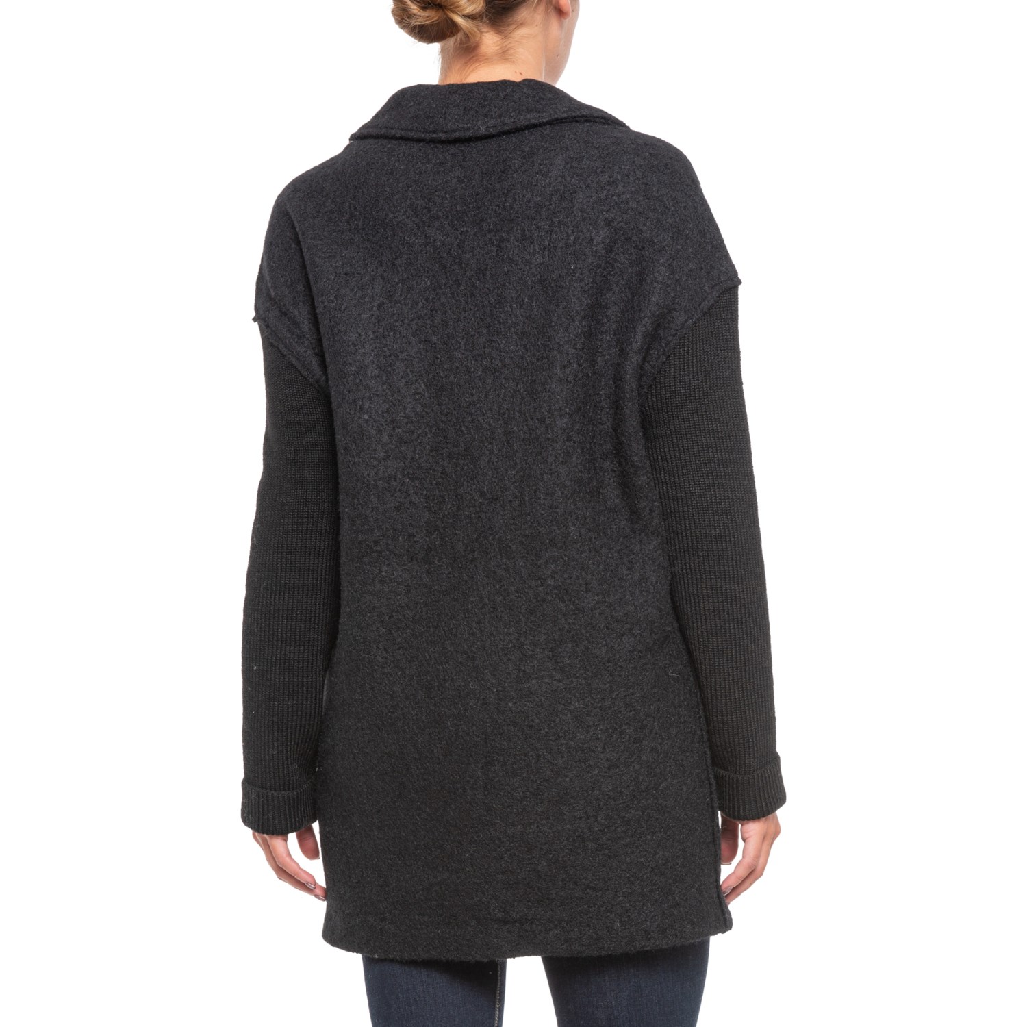 Cynthia Rowley Open Shawl Collar Cardigan Sweater (For Women) - Save 84%