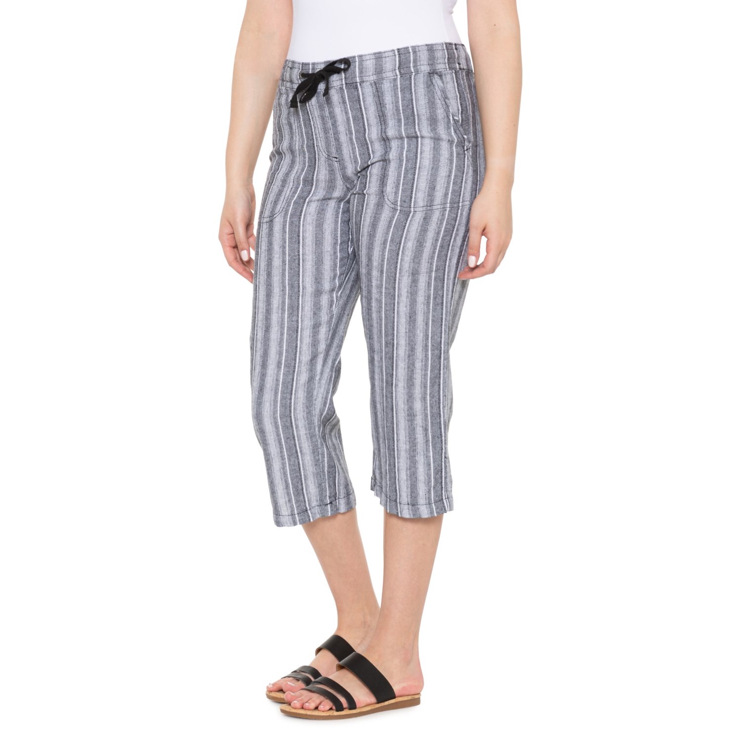 dash Linen Capris (For Women) Save 46