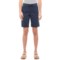 634FD_2 da-sh Navy Margarita Bermuda Shorts (For Women)