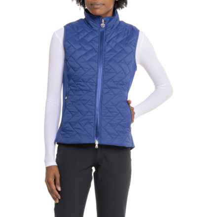 DAILY SPORTS Bonnie Padded Vest - Insulated in Spectrum Blue