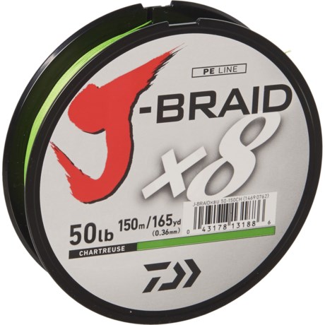j braid chartreuse