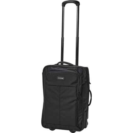 DaKine 21.5” Roller 42 L Carry-On Rolling Suitcase - Softside, Black in Black