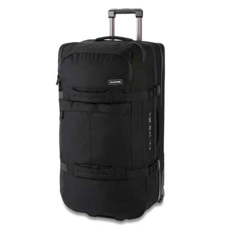 DaKine 32” Split Roller 110 L Rolling Suitcase - Softside, Black in Black