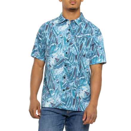 DaKine Aloha Button-Down Shirt - Short Sleeve in Blue Multi